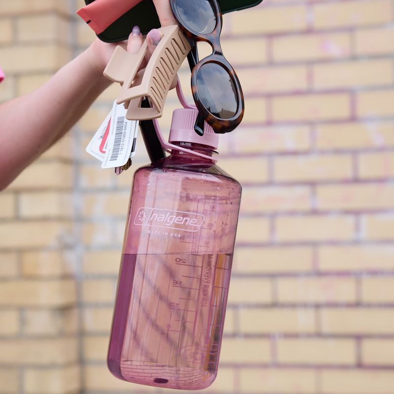 Туристическа бутилка Nalgene Narrow Mouth 1000 ml cherry blossom 7