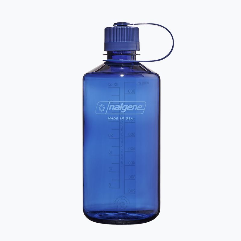 Туристическа бутилка Nalgene Narrow Mouth Sustain 1000 мл деним