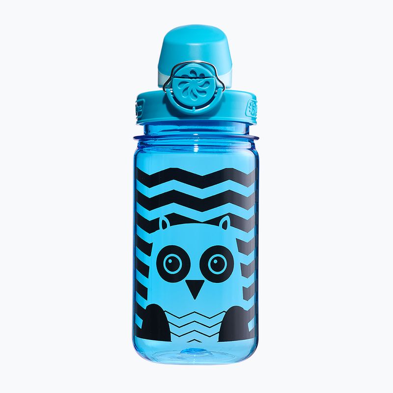 Nalgene On The Fly Kids 355 ml синя бутилка с трицветна сова 3