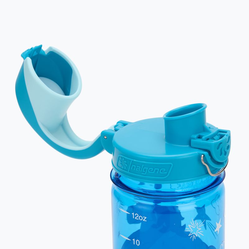 Туристическа бутилка Nalgene On The Fly Kids 350 мл синя еднорог 5