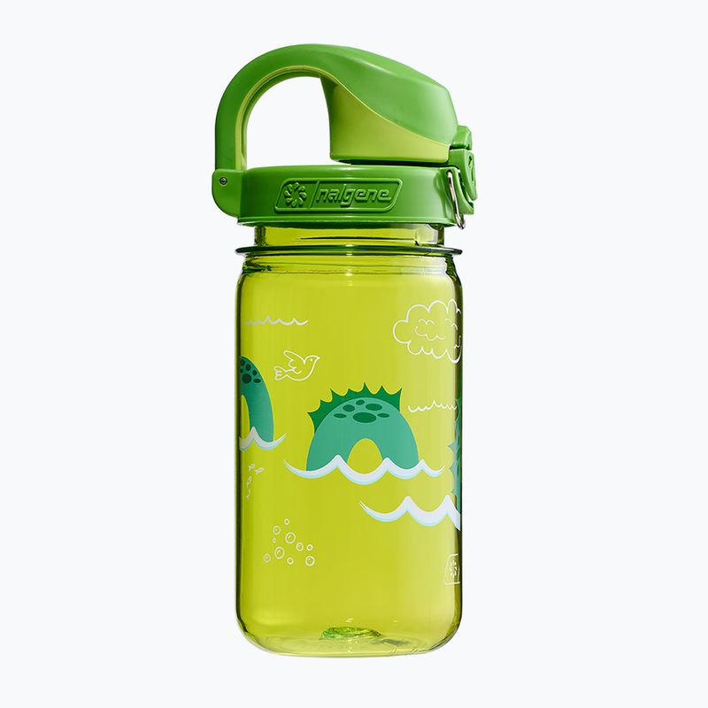 Туристическа бутилка Nalgene On The Fly Kids 350 ml green nessie 3