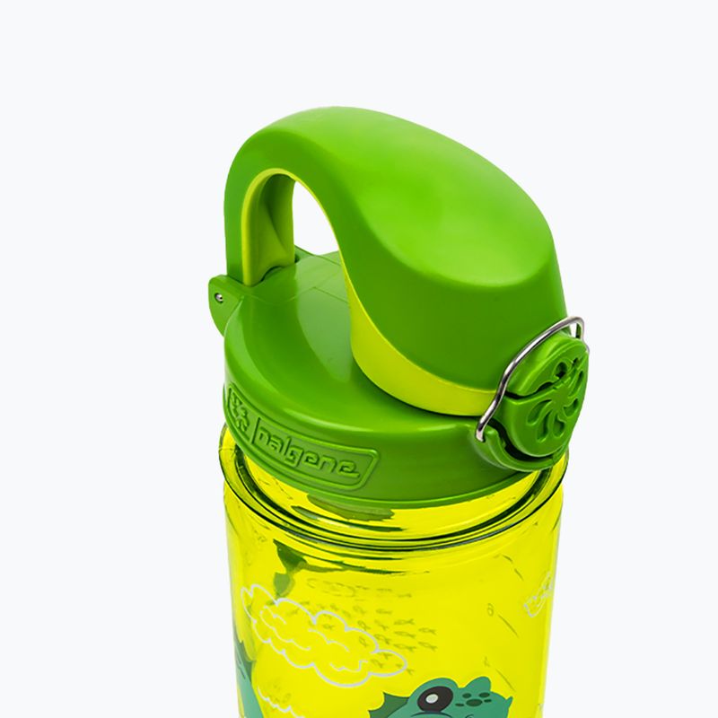 Туристическа бутилка Nalgene On The Fly Kids 350 ml green nessie 5