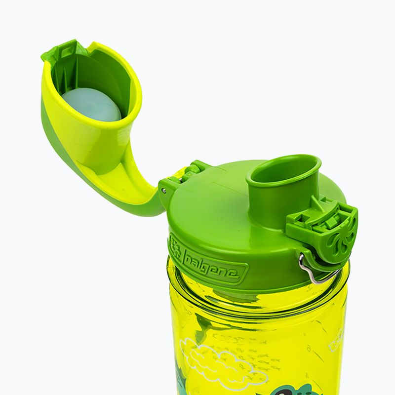 Туристическа бутилка Nalgene On The Fly Kids 350 ml green nessie 6