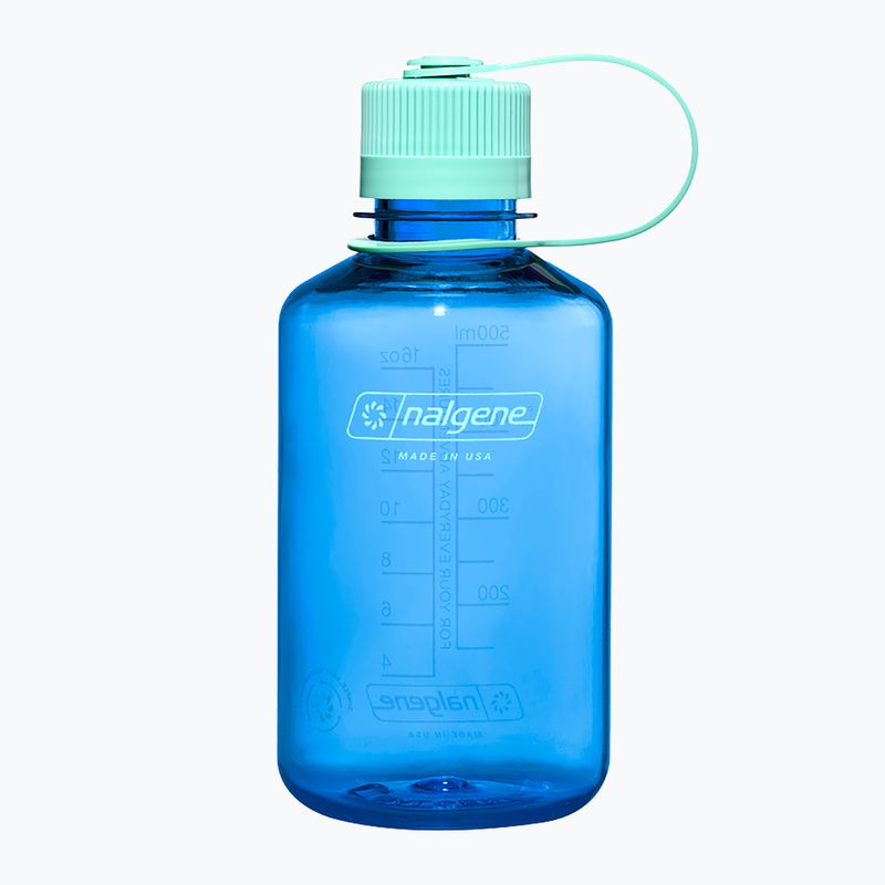 Туристическа бутилка Nalgene Narrow Mouth Sustain 500 ml cornflower