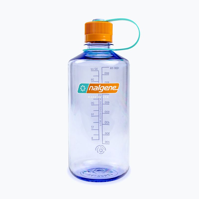Туристическа бутилка Nalgene Narrow Mouth Sustain 1000 мл аметист