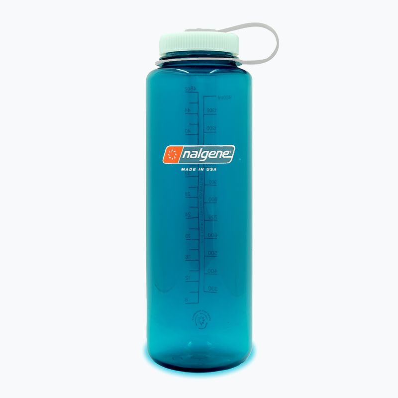 Туристическа бутилка Nalgene Wide Mouth Silo Sustain 1400 ml trout