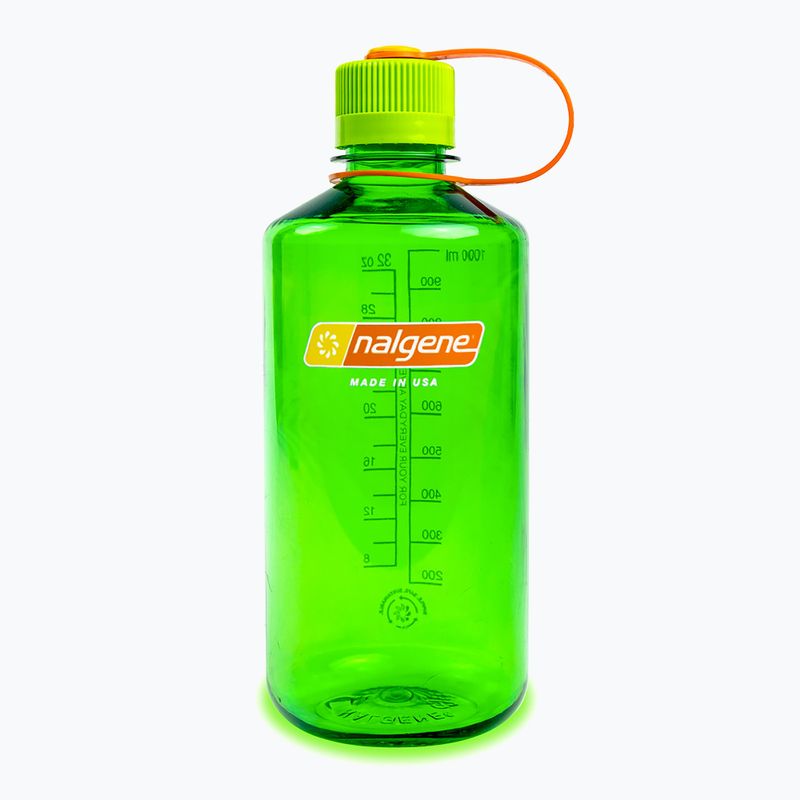 Туристическа бутилка Nalgene Narrow Mouth Sustain 1000 ml melon ball