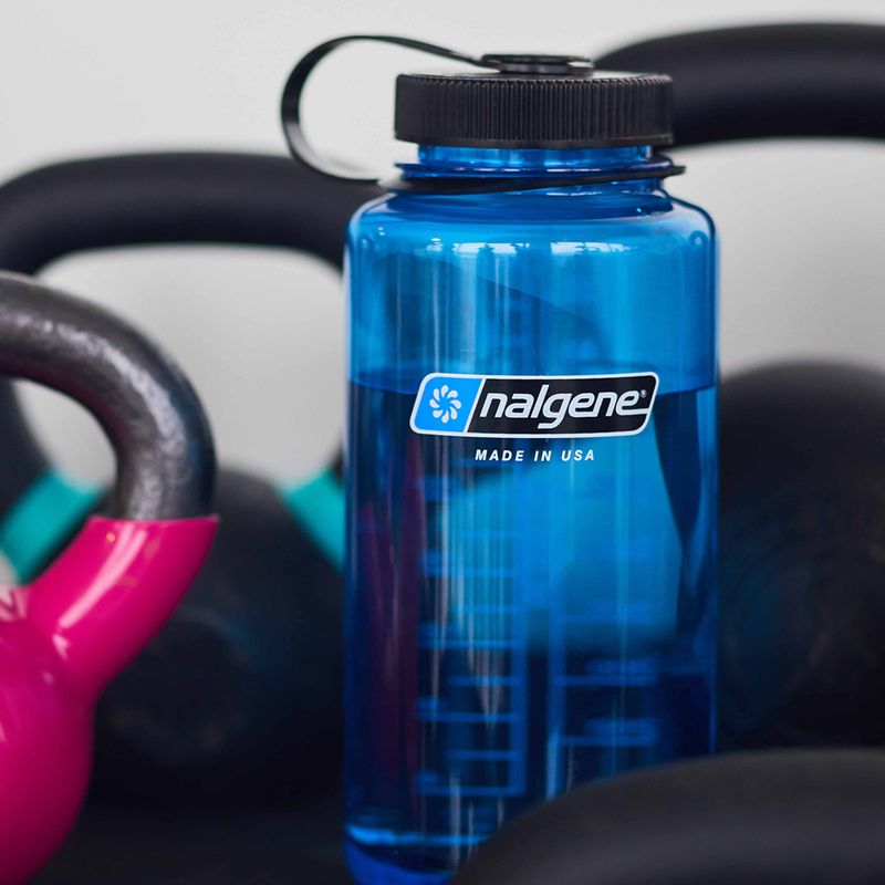 Nalgene Wide Mouth Sustain 1L синя бутилка за пътуване 2020-1732 2