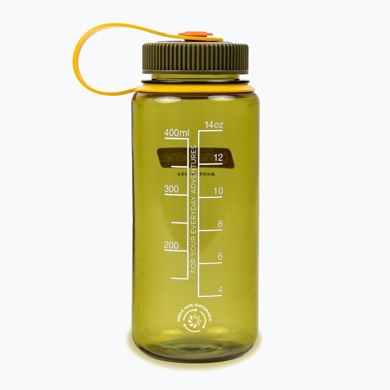 Туристическа бутилка Nalgene Wide Mouth Sustain 500 ml olive