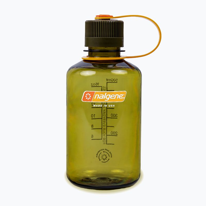 Бутилка Nalgene Narrow Mouth Trist 473 ml маслина