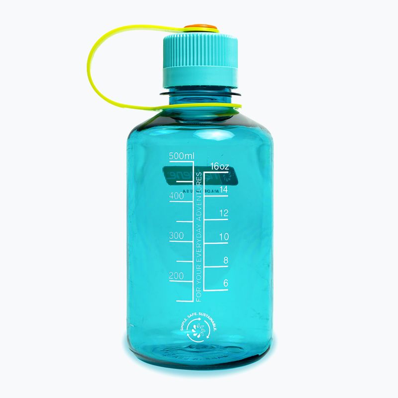 Туристическа бутилка Nalgene Narrow Mouth Sustain 500 ml cerulean 2