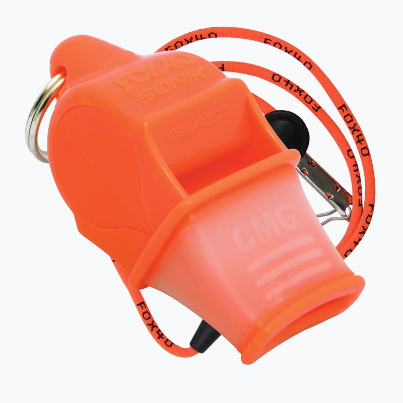 Свирка със струна Fox 40 Sonik Blast CMG orange 9203