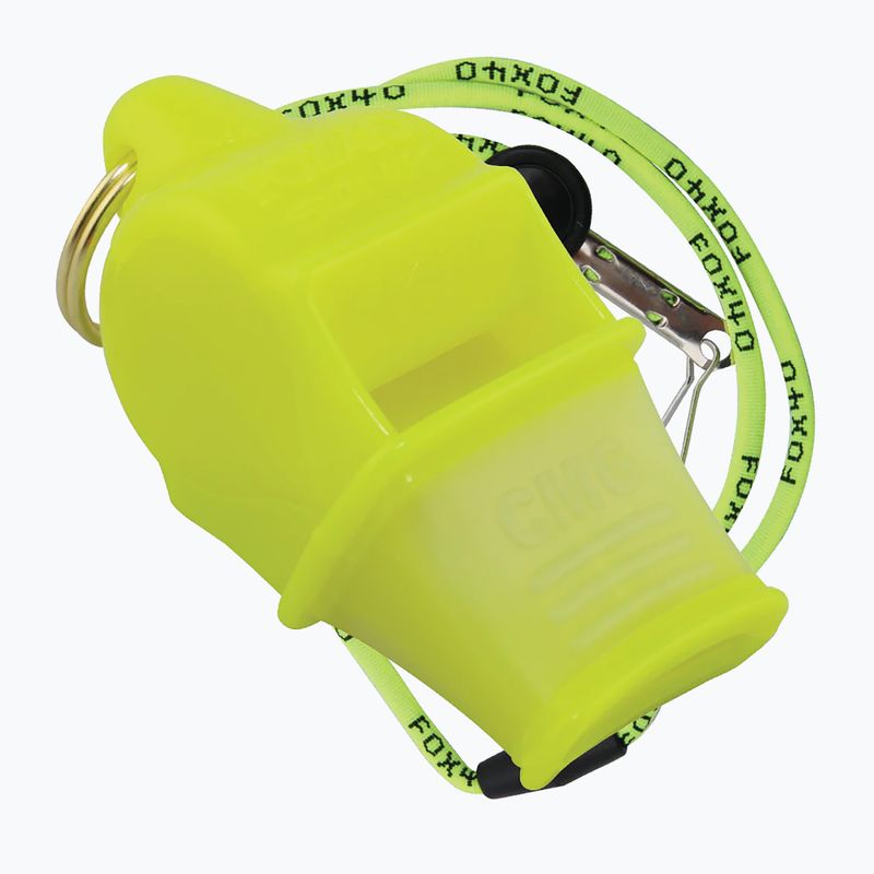 Свирка със струна Fox 40 Sonik Blast CMG Neon Yellow