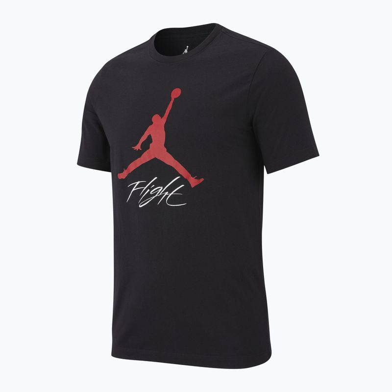 Мъжка тениска Jordan Jumpman Flight black/gym red 6