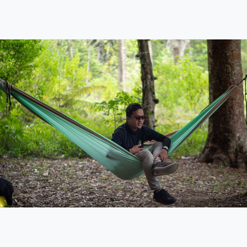 Двуместен туристически хамак Ticket To The Moon Original mint/ice brown 8