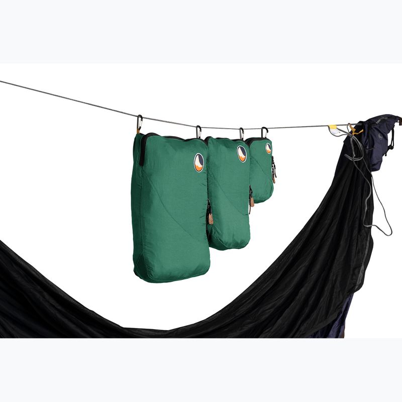 Комплект органайзери Ticket To The Moon Travel Cube Set 3 pcs. petrol green 2