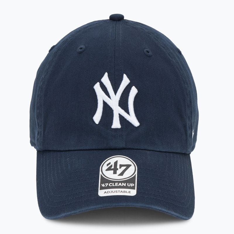47 Марка MLB New York Yankees CLEAN UP морска бейзболна шапка 2