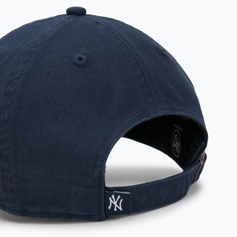 47 Марка MLB New York Yankees CLEAN UP морска бейзболна шапка 4