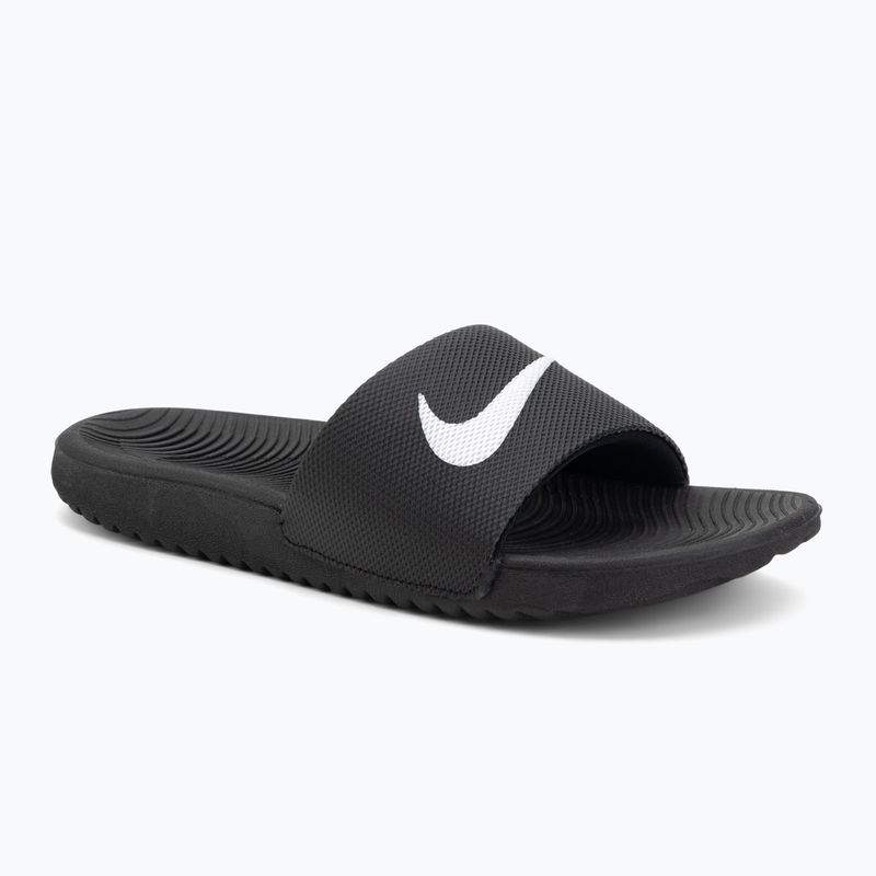 Детски чехли Nike Kawa black/white