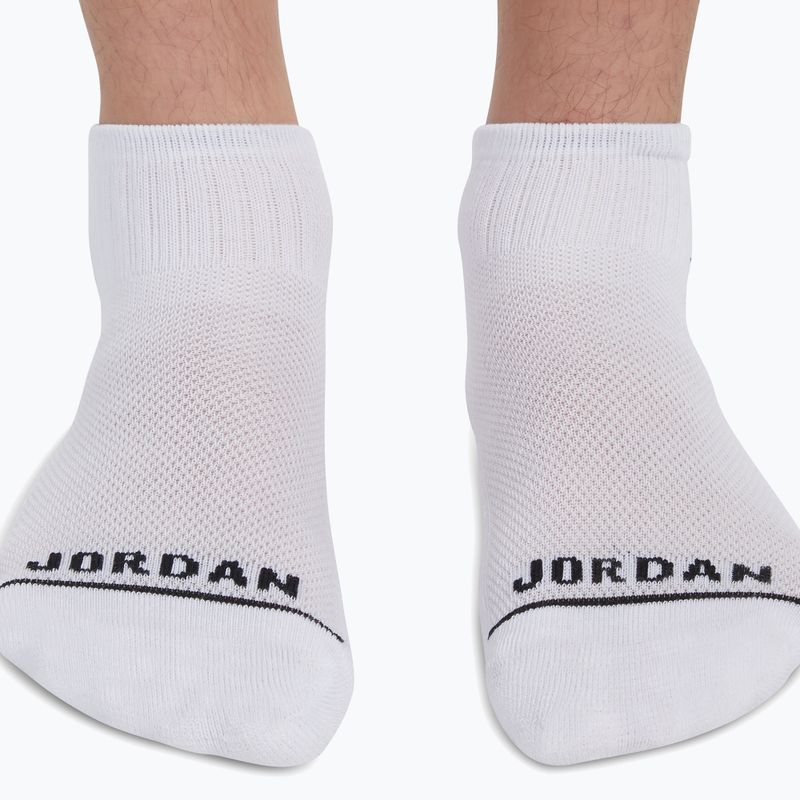 Skarpetki dziecięce Nike Jordan Legend Ankle Quarter 6 pack white 5