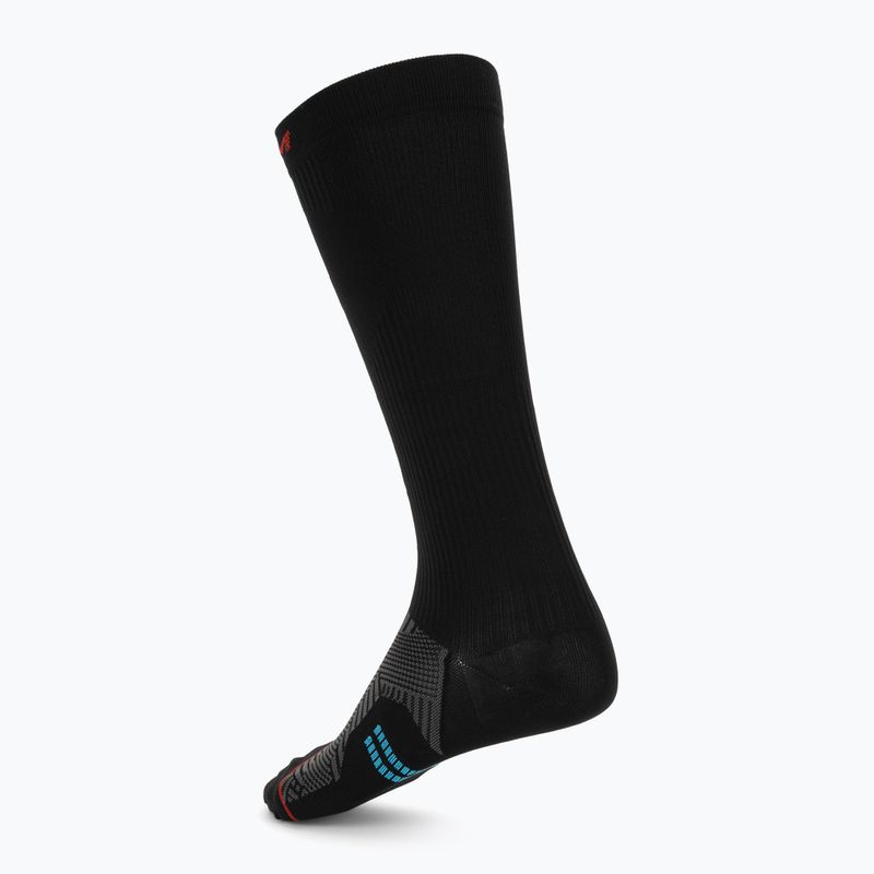 Чорапи за хокей CCM Compression Knee black/red 2