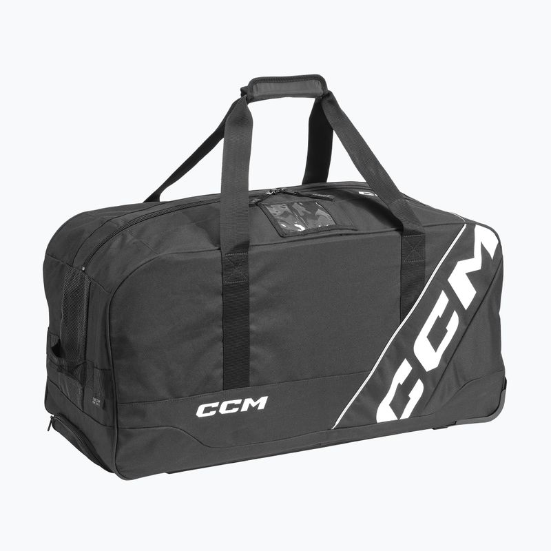 Пътна чанта CCM 520 Wheeled Player Bag 32' 115 l black/white 2