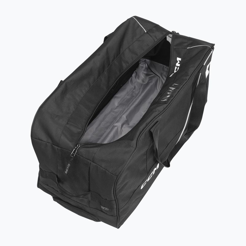 Пътна чанта CCM 520 Wheeled Player Bag 32' 115 l black/white 3