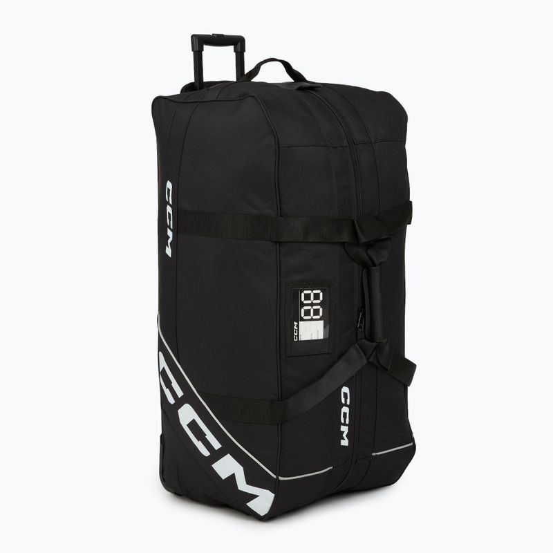 Пътна чанта CCM 520 Wheeled Player Bag 37' 175 l black/white 10