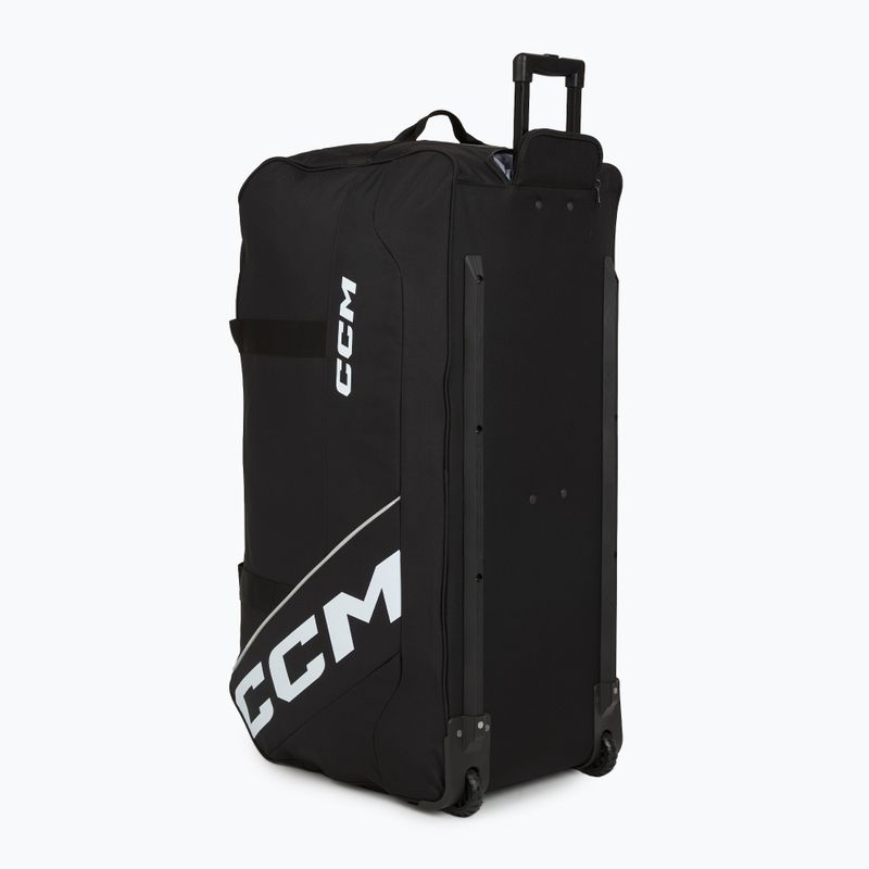 Пътна чанта CCM 520 Wheeled Player Bag 37' 175 l black/white 11