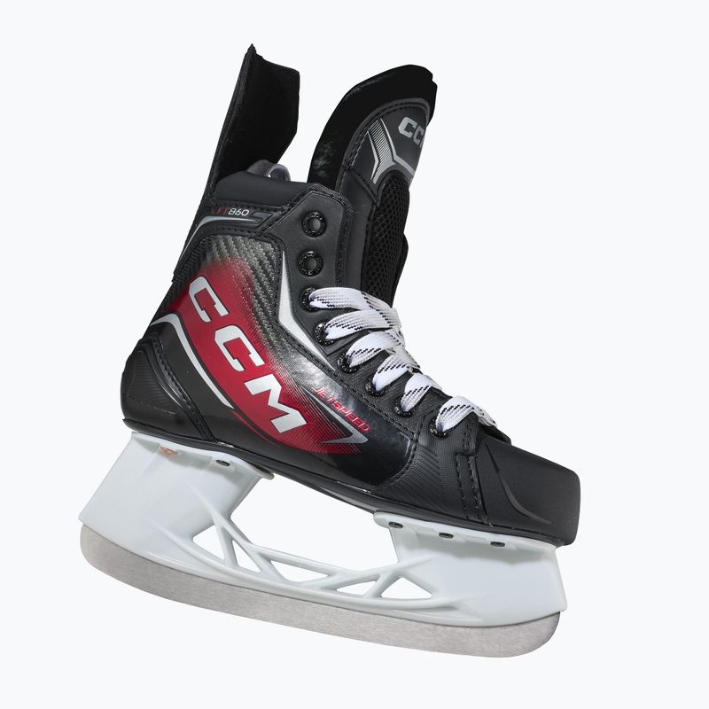 Детски хокейни кънки CCM JetSpeed FT860 JR Regular Player Skates black 4