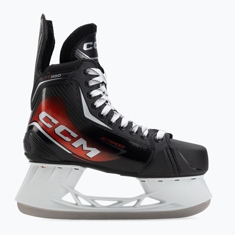 Мъжки хокейни кънки CCM JetSpeed FT860 SR REG black 2