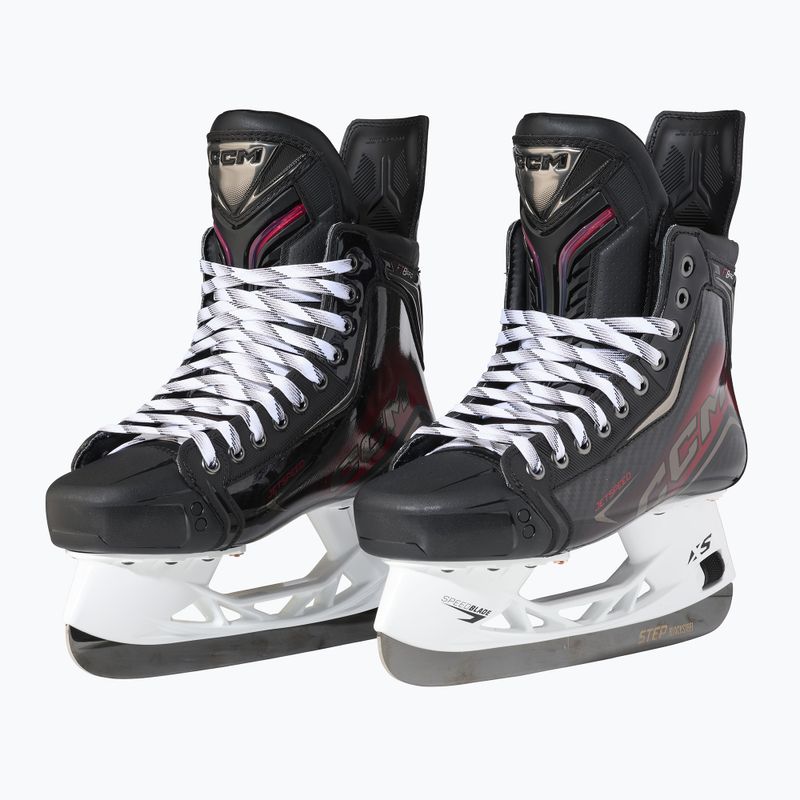 Мъжки хокейни кънки CCM JetSpeed FT8 Pro SR REGULAR black 2