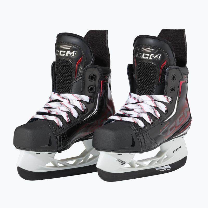 Детски хокейни кънки CCM JetSpeed FT8 Pro YT REGULAR black 2