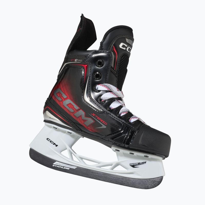 Детски хокейни кънки CCM JetSpeed FT8 Pro YT REGULAR black 4