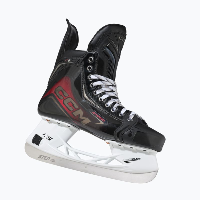 Детски хокейни кънки CCM JetSpeed FT8 INT TAPERED black 4