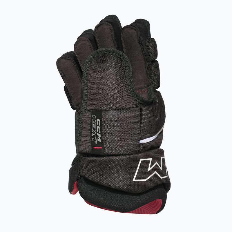 Ръкавици за хокей CCM Next SR Gloves black/white 2