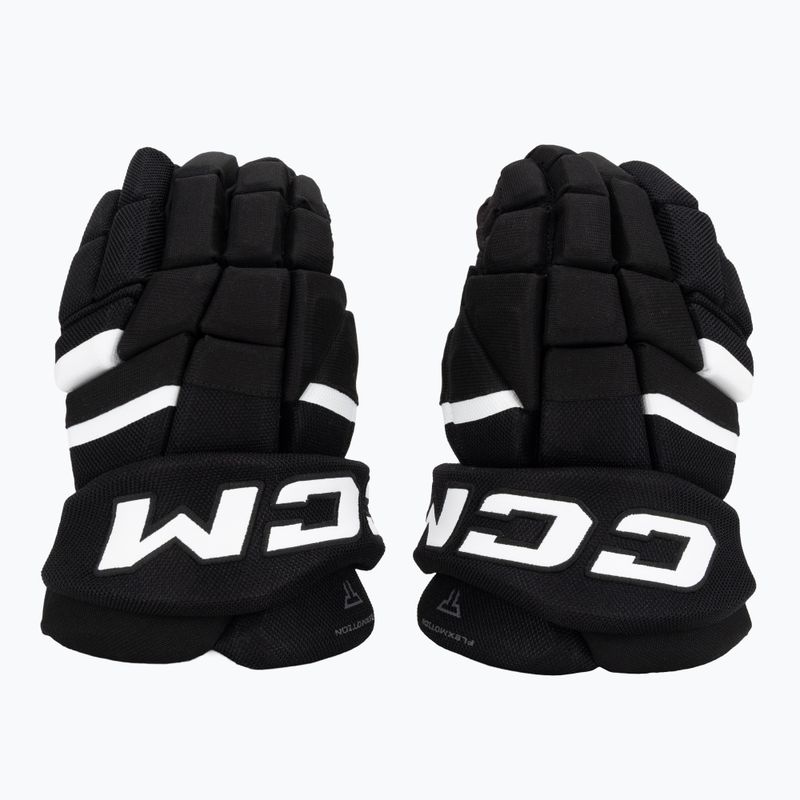 Детски хокейни ръкавици CCM Tacks XR80 JR Gloves black/white 2