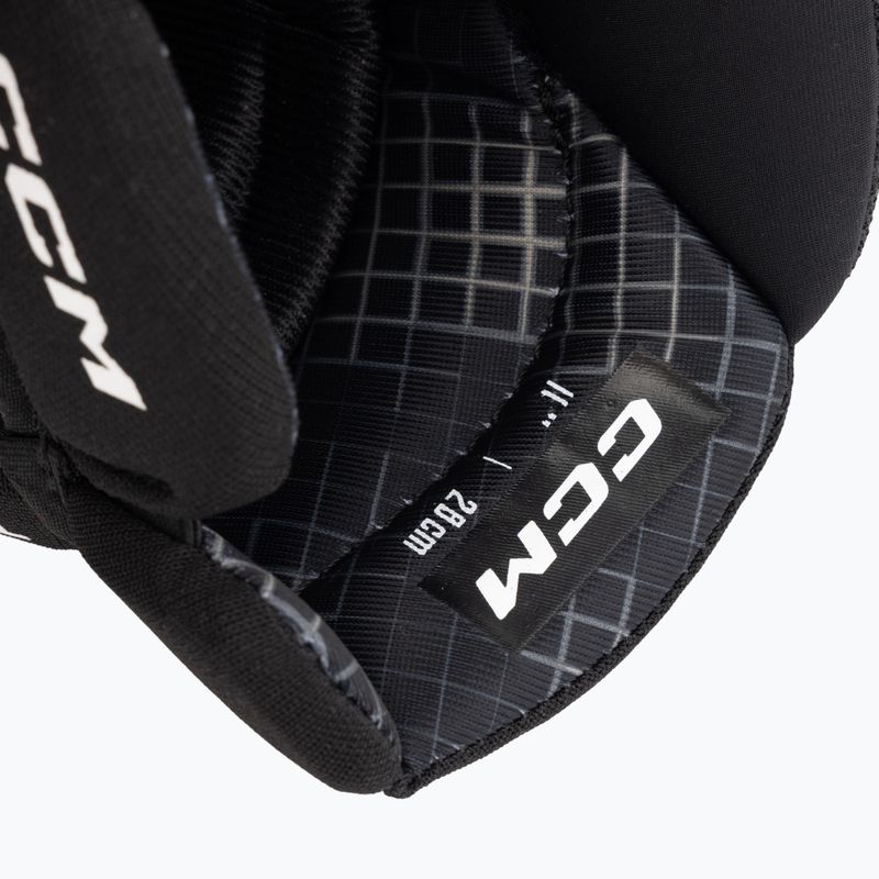 Детски хокейни ръкавици CCM Tacks XR80 JR Gloves black/white 7