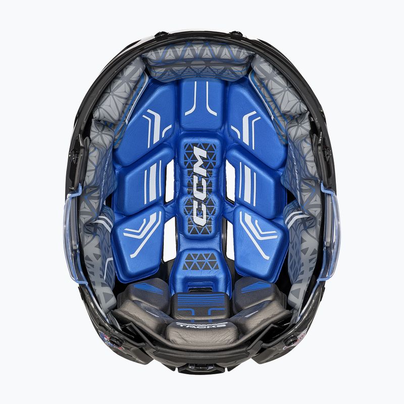 Хокейна каска CCM Tacks 310 Helmet black 8