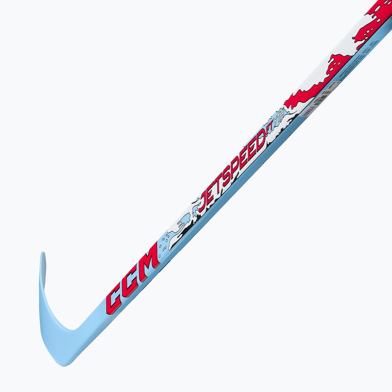 Хокеен стик  CCM JetSpeed Youth black/red 3