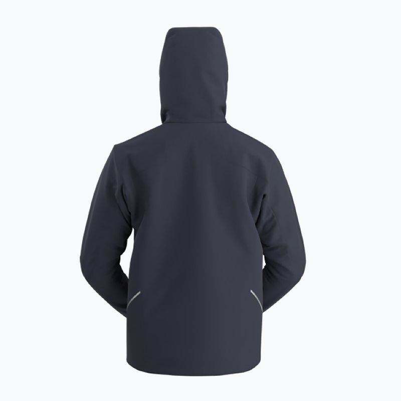 Мъжко софтшел яке Arc'teryx Solano Hoody black sapphire 4