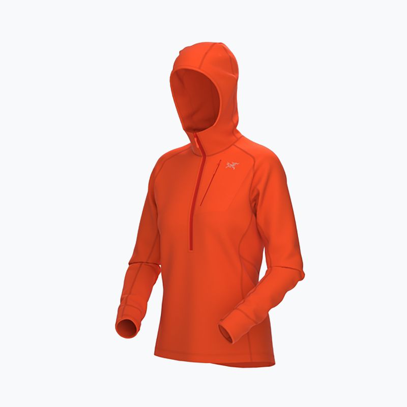 Arc'teryx дамски суитшърт за трекинг Delta Half Zip Hoody orange 29606 10