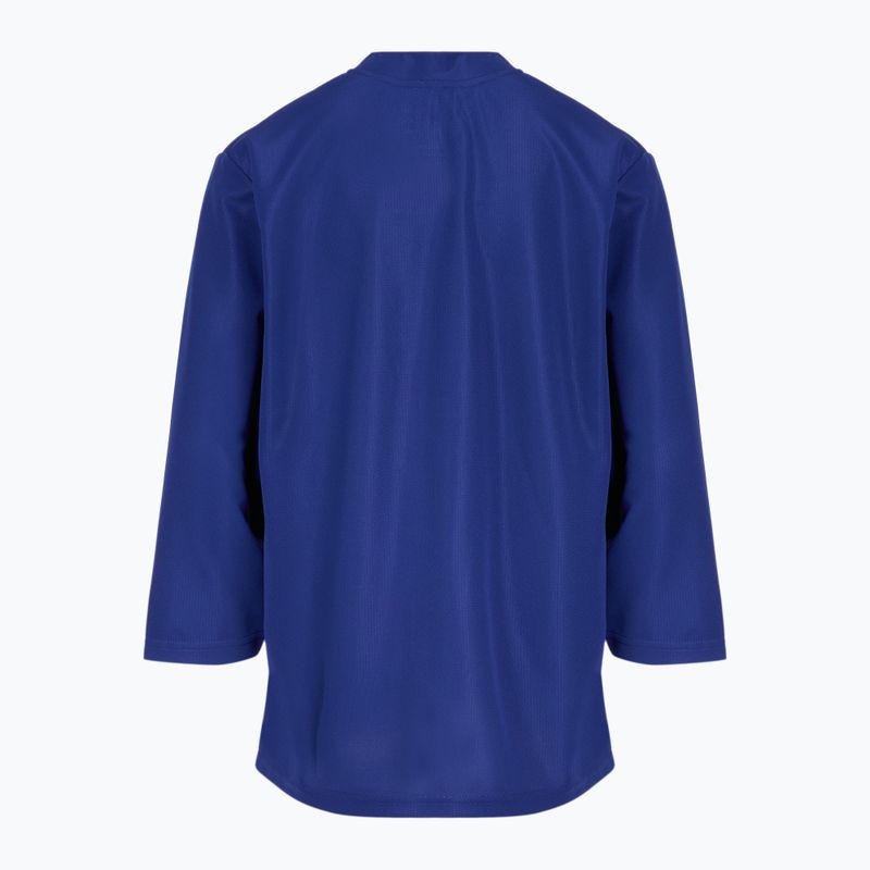 Детска блуза с дълъг ръкав за хокей Bauer Flex Practice Jersey Jr white 2