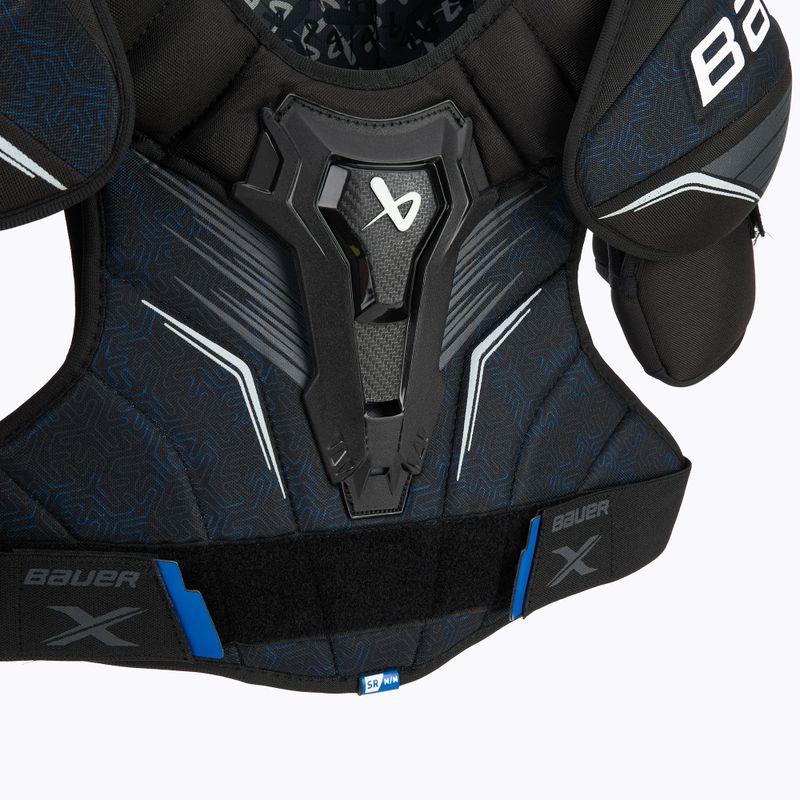 Хокейни раменни подложки Bauer X Shoulder Pad Sr black/blue 4