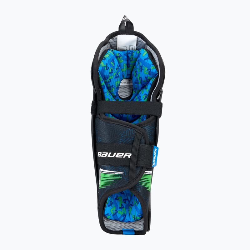 Детски хокейни протектори Bauer X Shin Guard Jr black 5