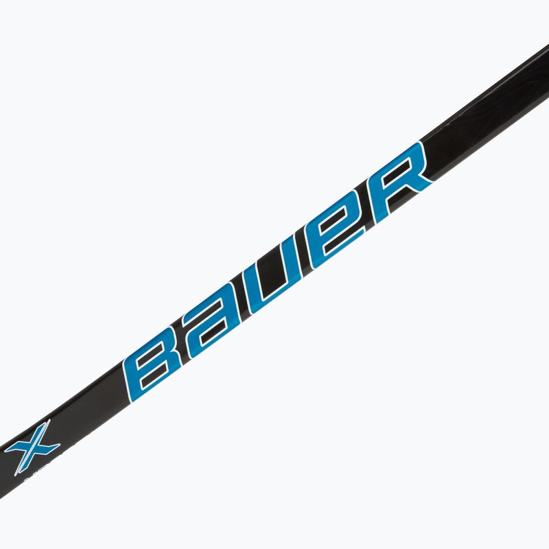Хокеен стик Bauer X Series Grip Sr F80 R black/blue/green 2