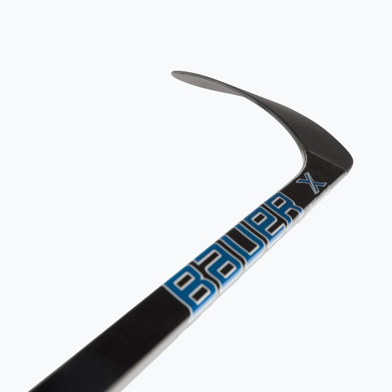Хокеен стик Bauer X Series Grip Sr F80 R black/blue/green 4