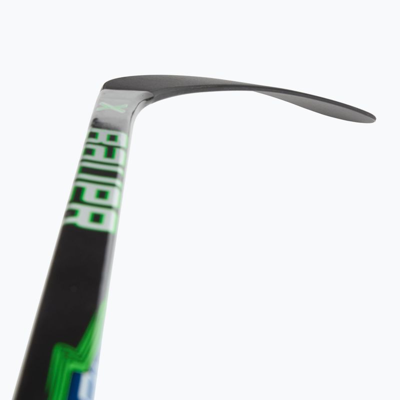 Детски хокеен стик Bauer X Series Grip Jr F40 L black/blue/green 4