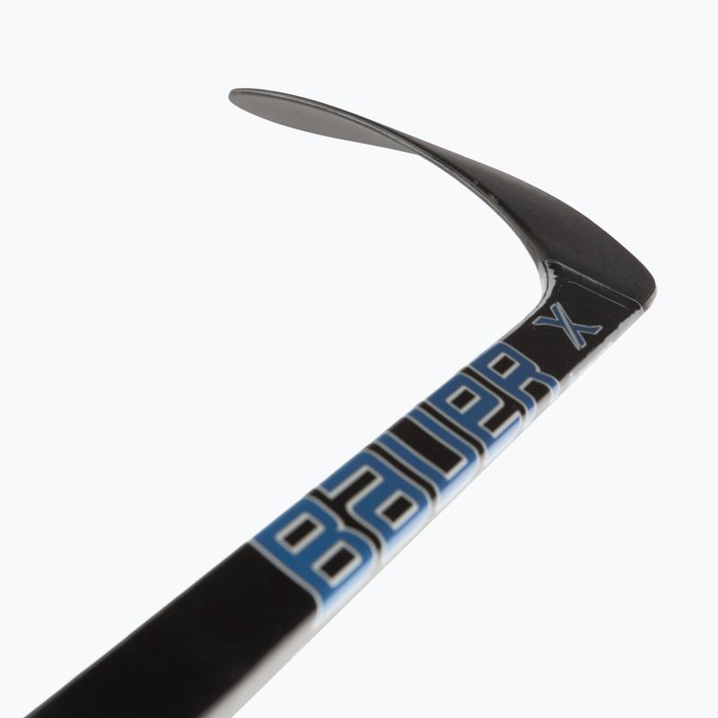 Хокеен стик Bauer X Series Grip Int F60 R black/blue/green 4