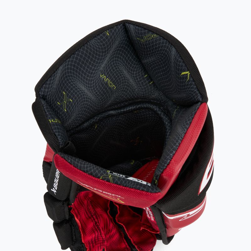 Хокейни ръкавици Bauer Vapor Fly40 Sr black/red 7